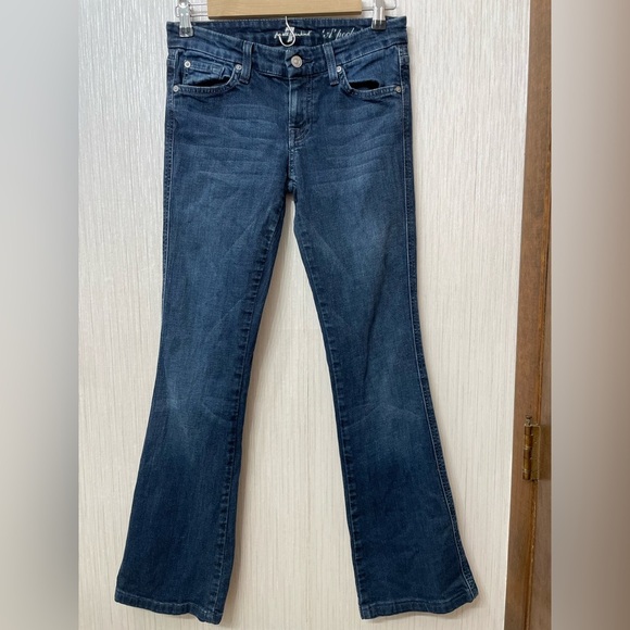 7 For All Mankind Bootcut Jeans - Size 26 | Y2K Revival Denim - Picture 1 of 7